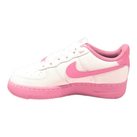 NIKE Air Force 1 Low 'White Magic Flamingo' Sneakers Size 6Y/W7.5 - Picture 6 of 11